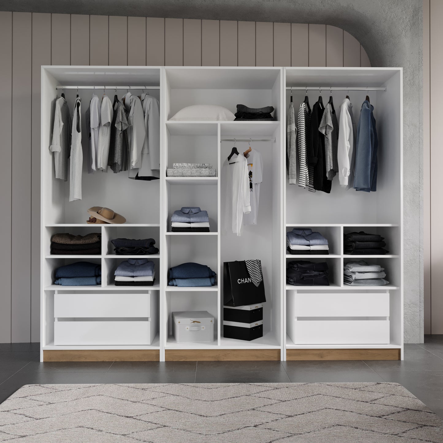 ÇAMLICA CORNER BEDROOM SET