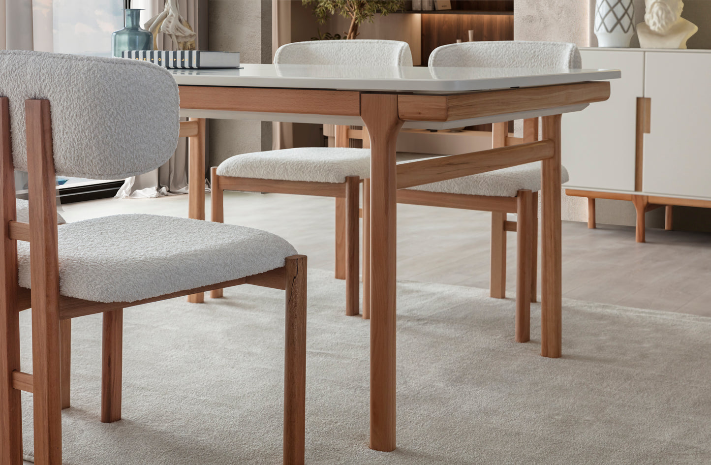 AURA WALNUT DINING ROOM