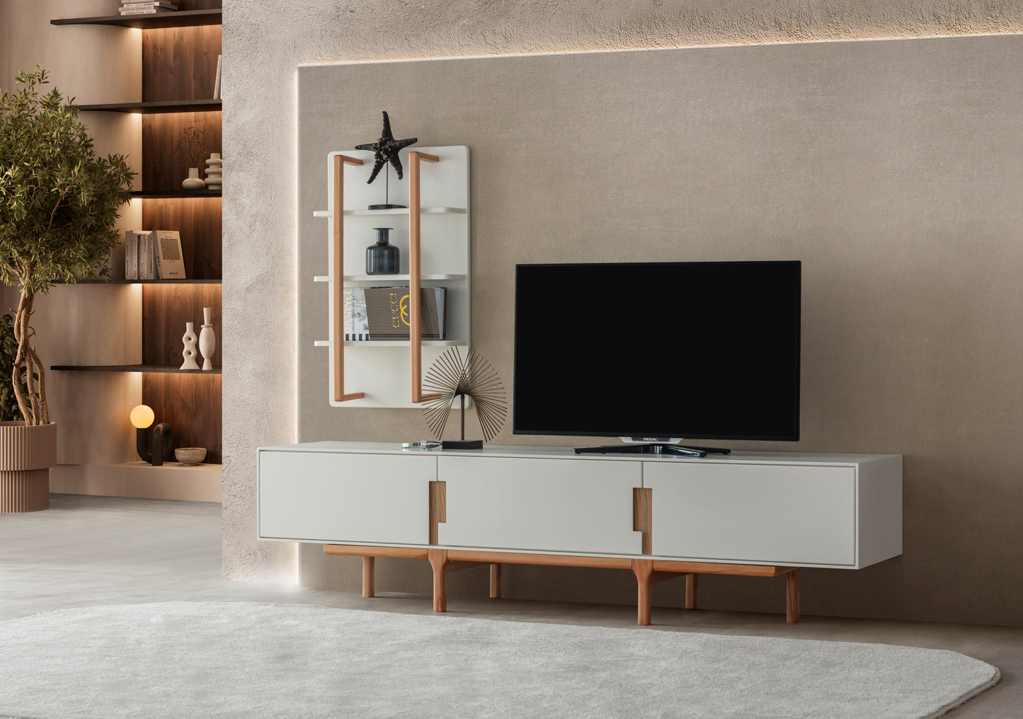 AURA WALNUT DINING ROOM