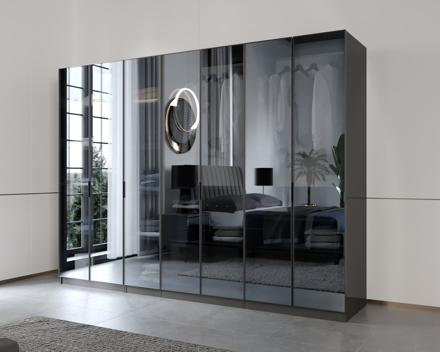 BEYOGLU [ANTHRACITE] BEDROOM SET