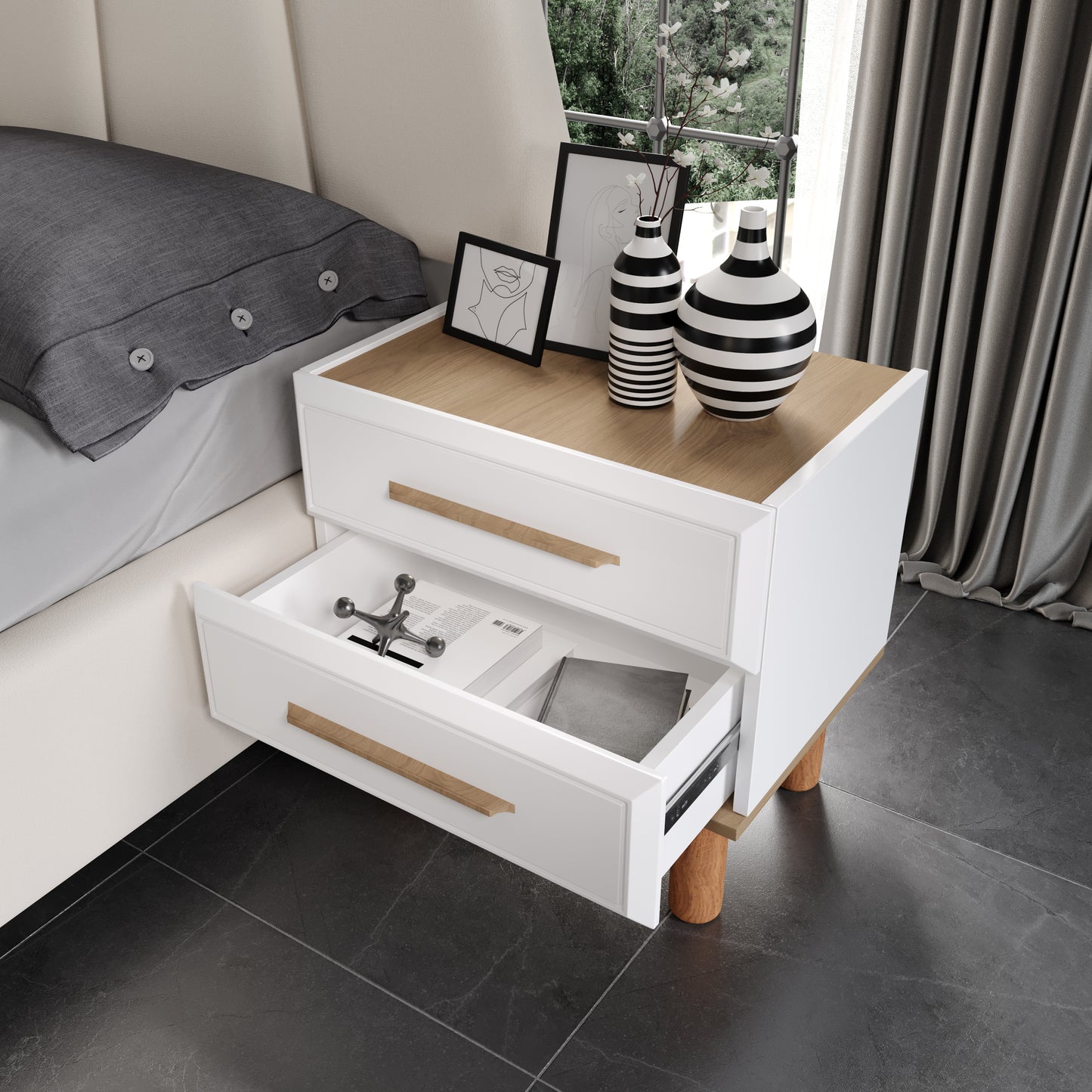 ÇAMLICA CORNER BEDROOM SET