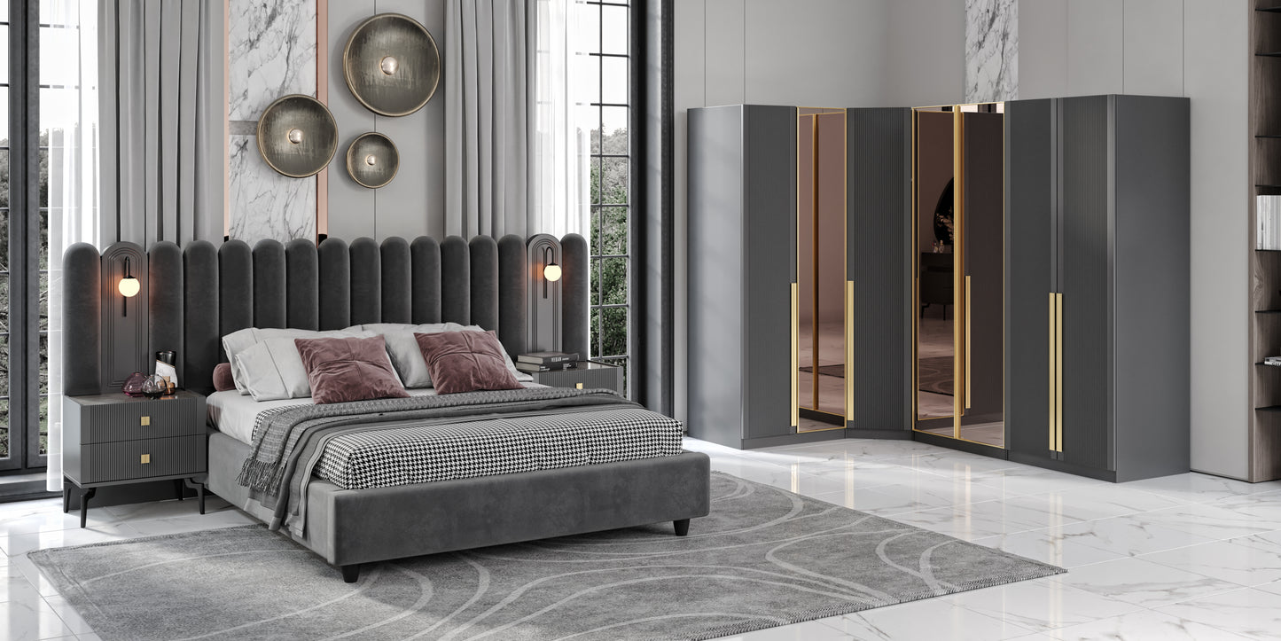 ÇATALCA CORNER BEDROOM SET