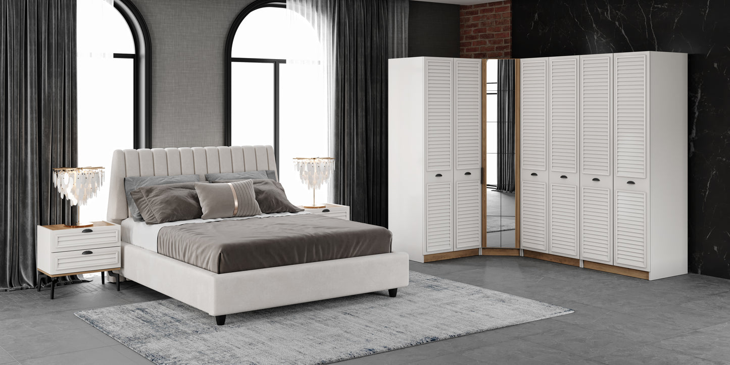 DRAGOS CORNER BEDROOM SET