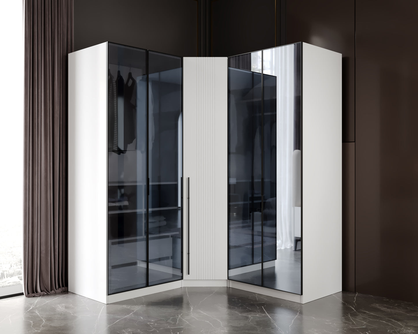 İSTİNYE CORNER BEDROOM SET