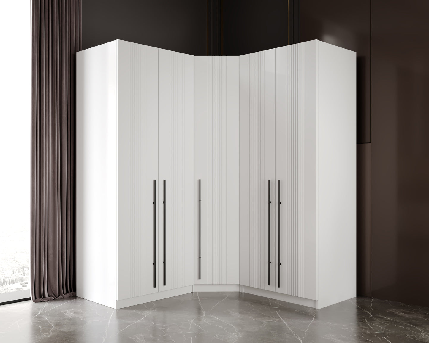 İSTİNYE CORNER BEDROOM SET