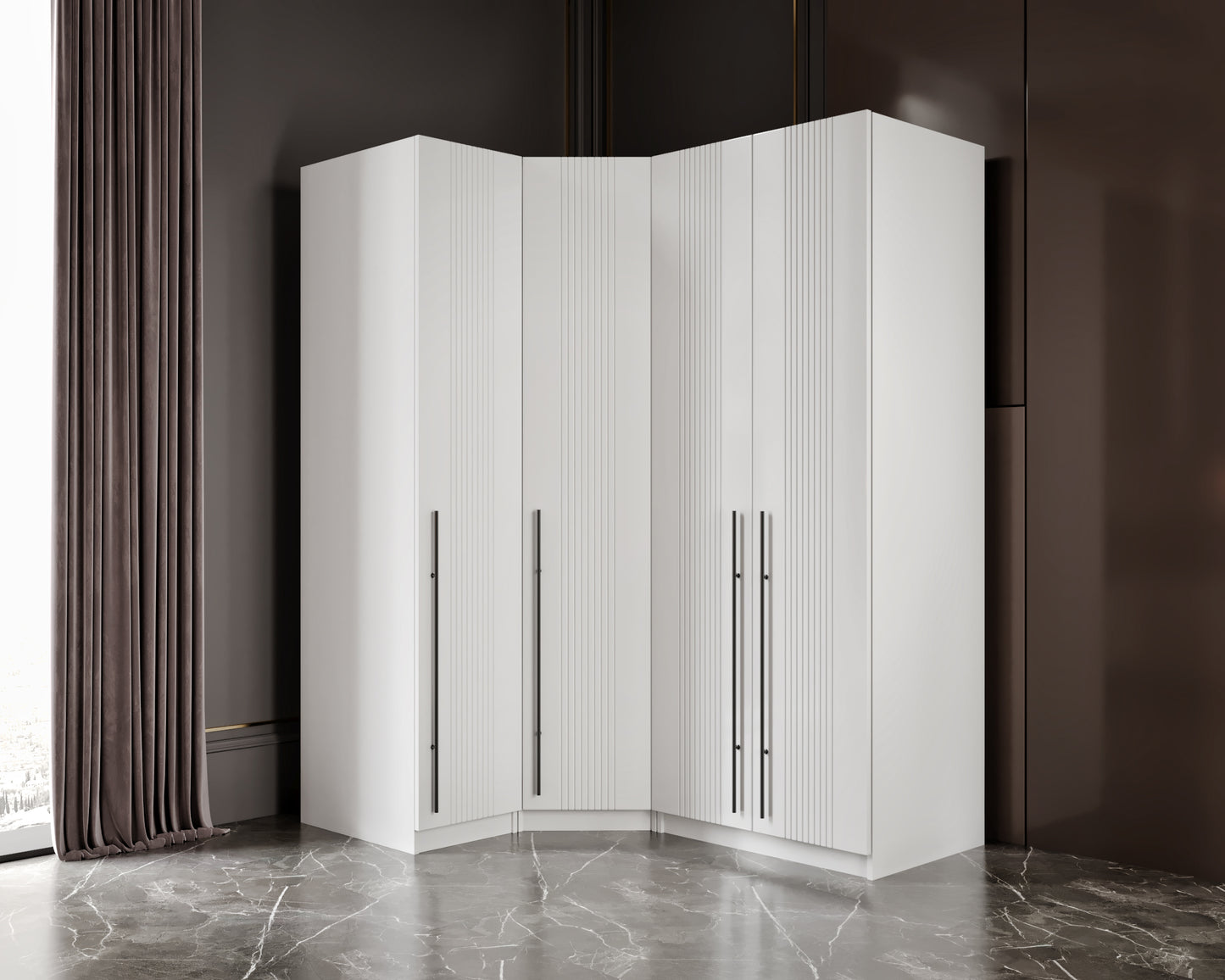 İSTİNYE CORNER BEDROOM SET