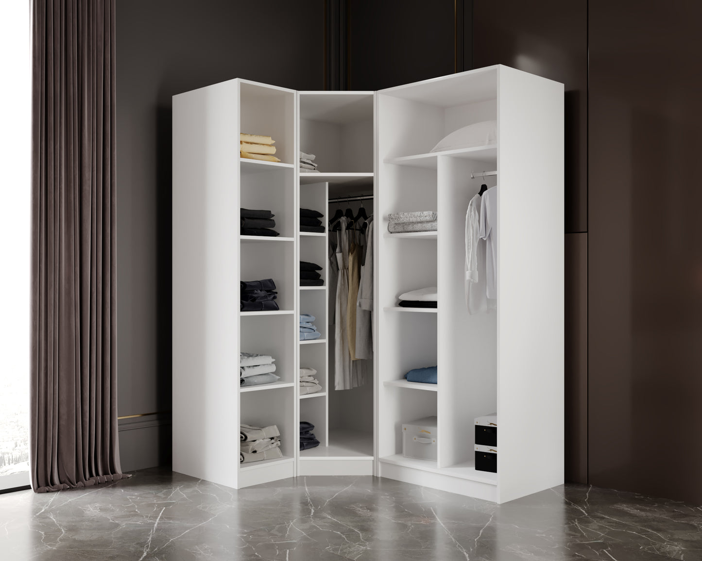 İSTİNYE CORNER BEDROOM SET