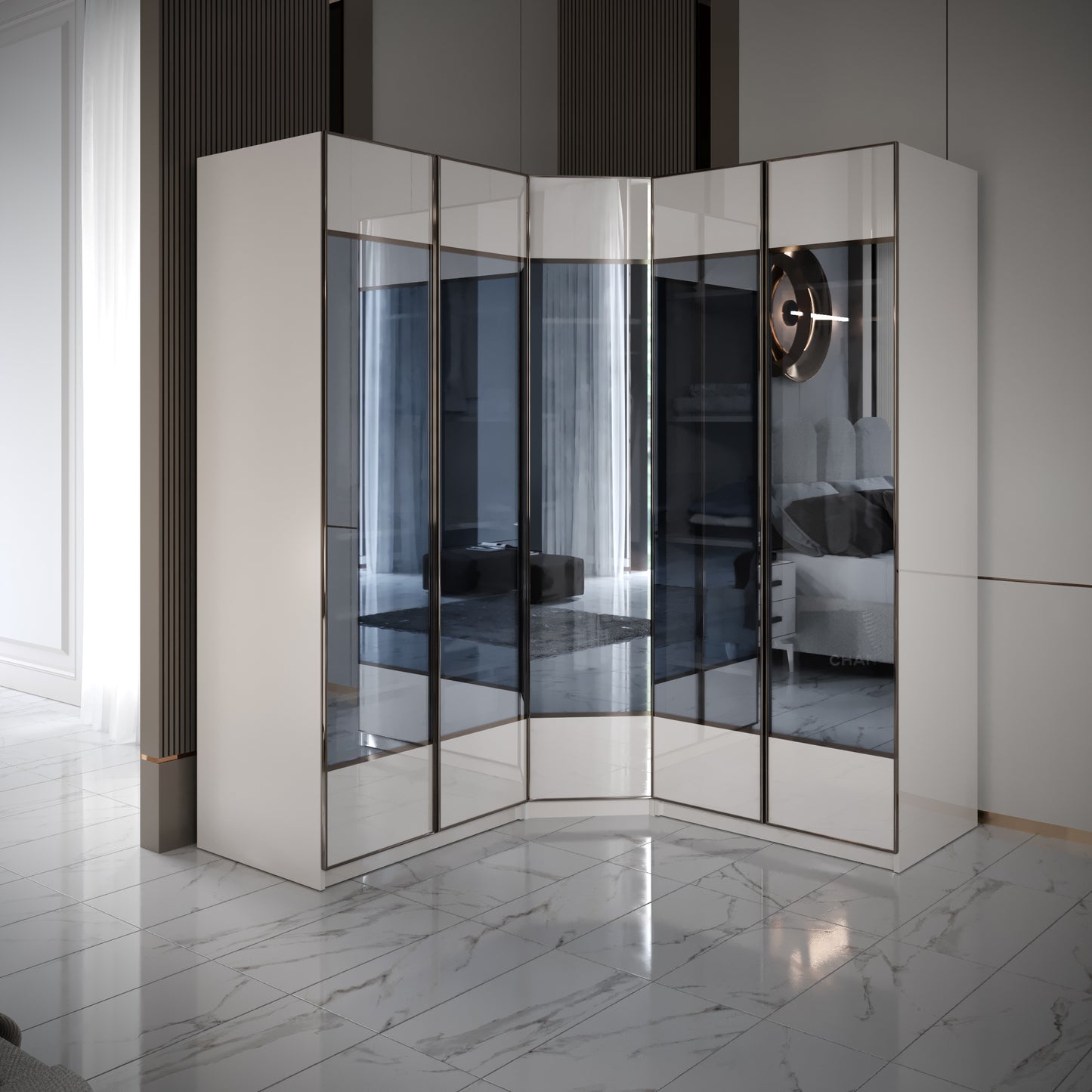 MODA CORNER BEDROOM SET