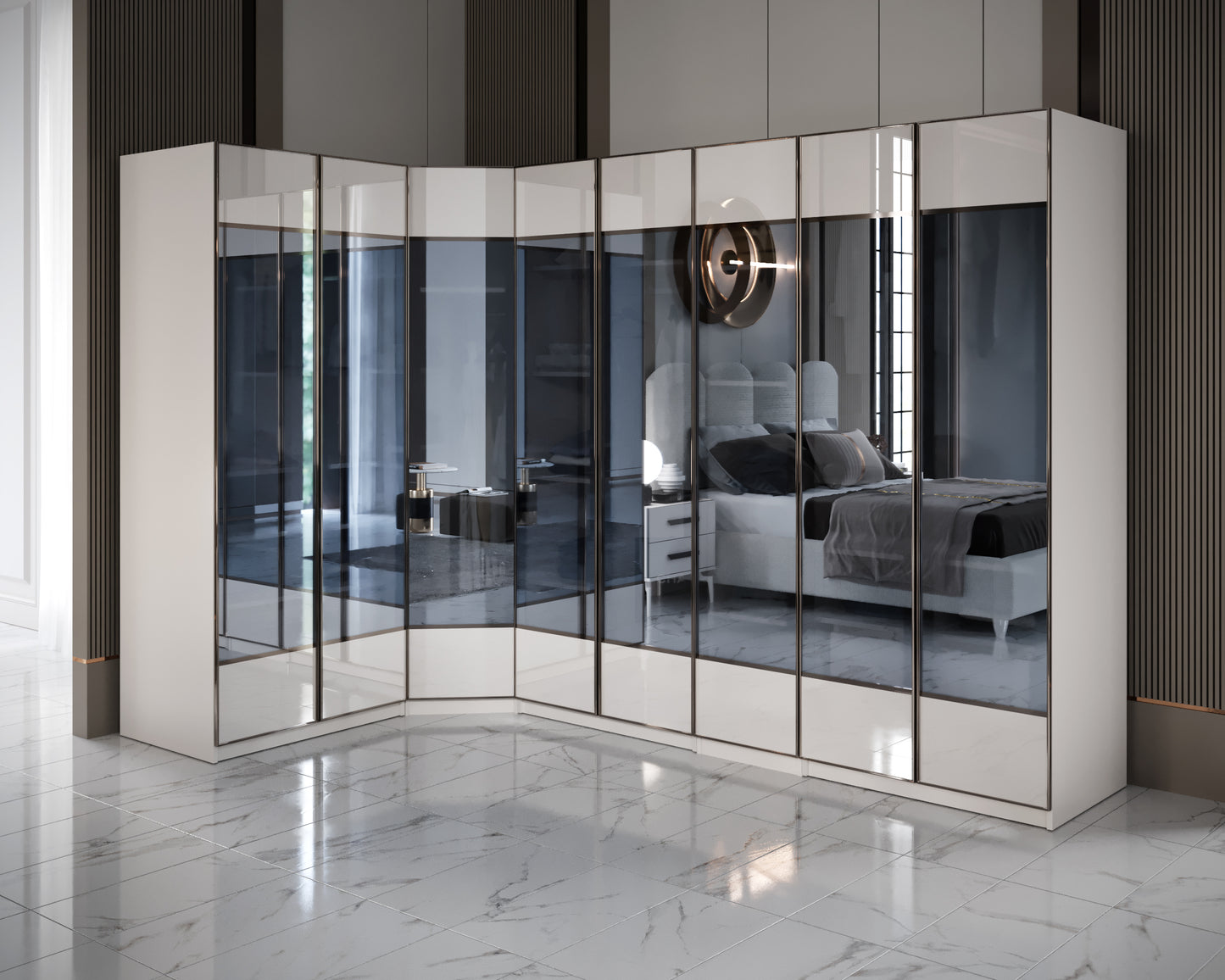 MODA CORNER BEDROOM SET