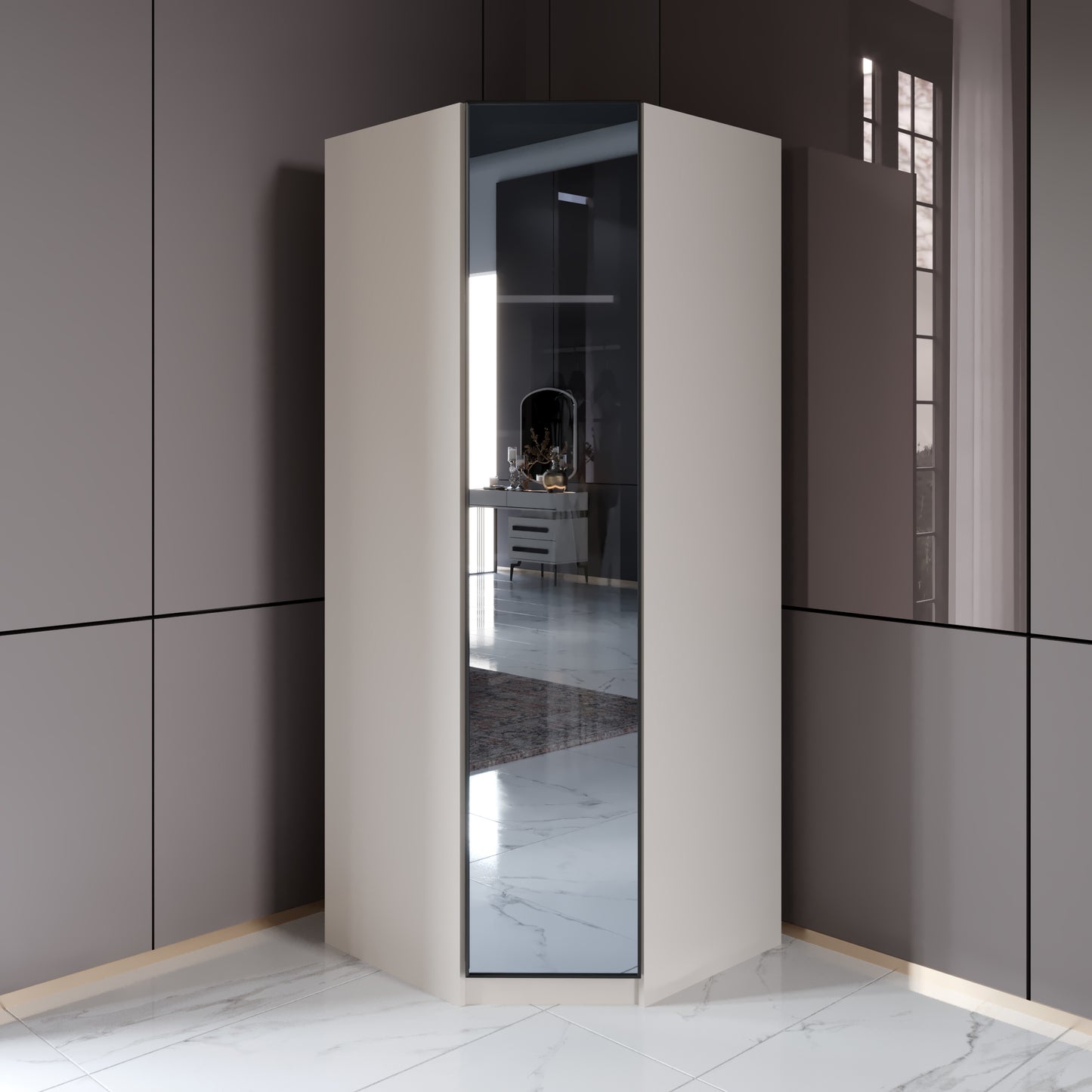 SILIVRI CORNER BEDROOM SET