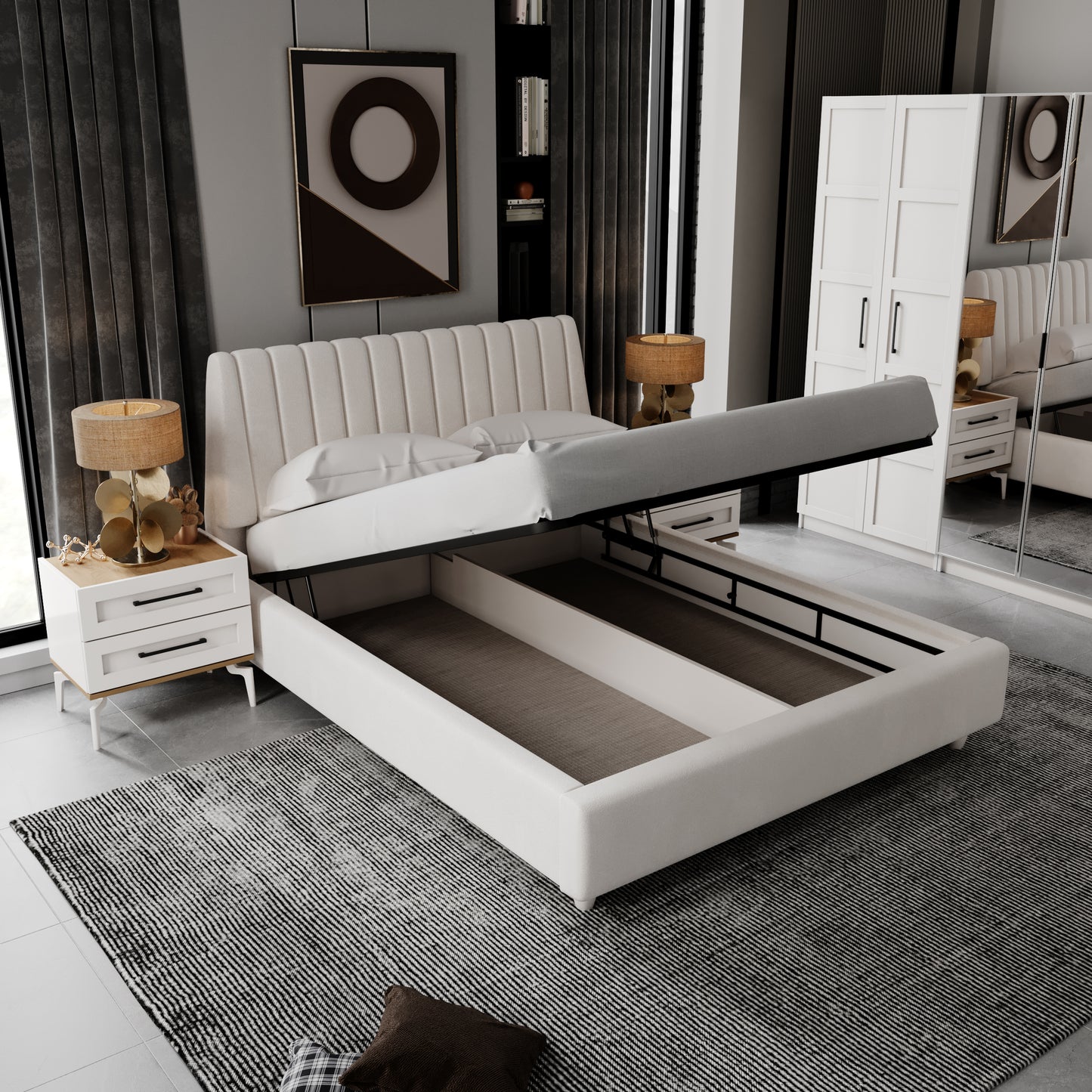 Sirkeci Corner Bedroom Set