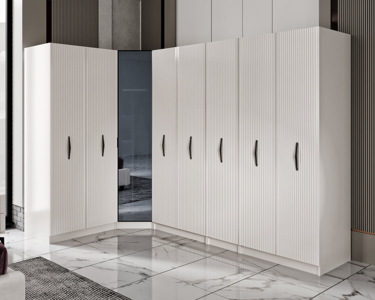 ÜMRANİYE CORNER BEDROOM SET