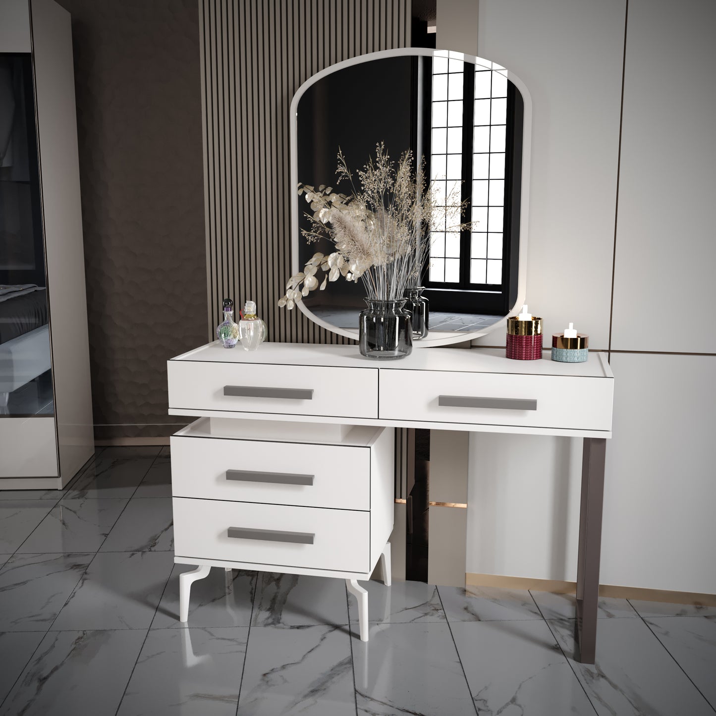 FASHIONABLE BEDROOM SET