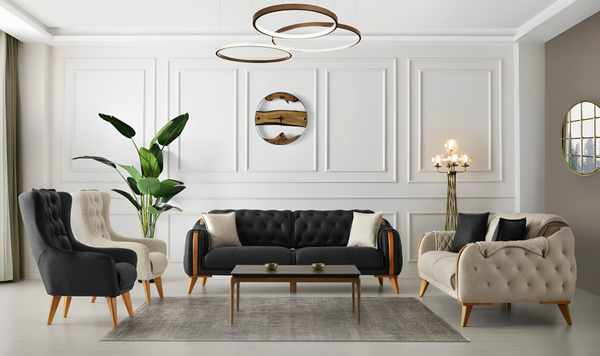 SANAT CEVIZ KOLTUK TAKIMI 1