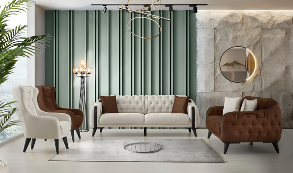 SANAT SIYAH AHSAP KOLTUK TAKIMI