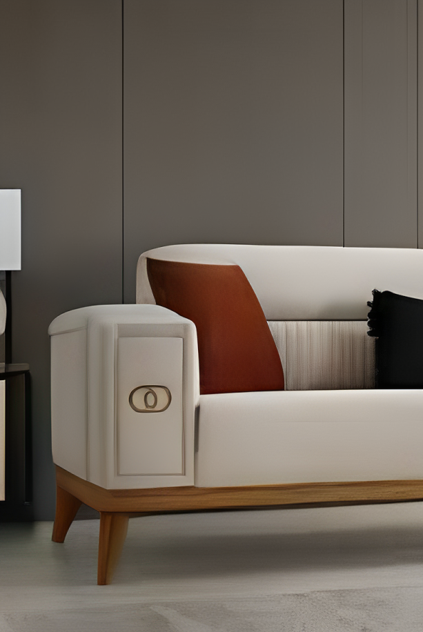 GUCCİ KOLTUK TAKIMI AHŞAP AYAK