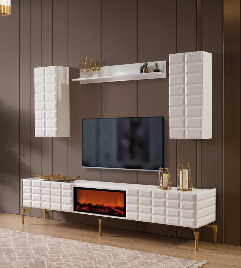 AĞVA [BEYAZ] YEMEK ODASI TAKIMI