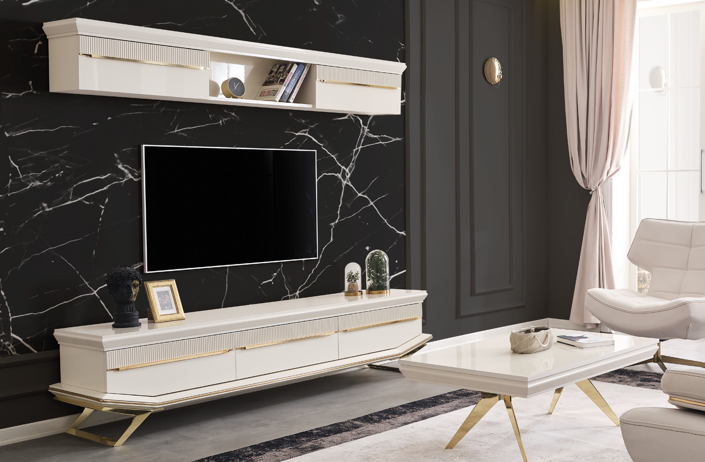 ANGEL [GOLD] DINING ROOM SET