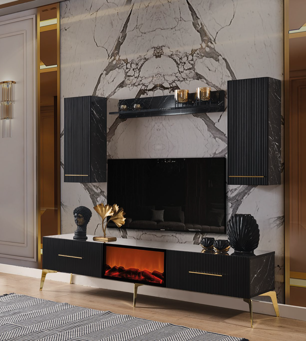 BEYKOZ [BLACK] DINING ROOM SET