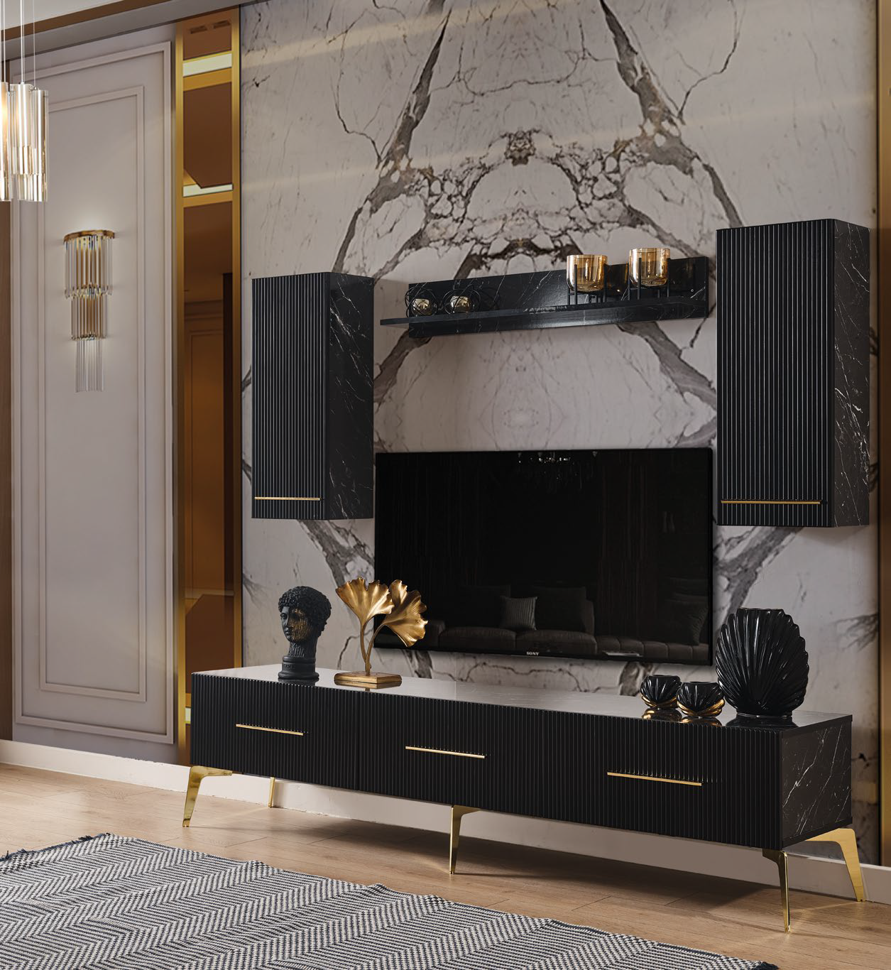 BEYKOZ [BLACK] DINING ROOM SET