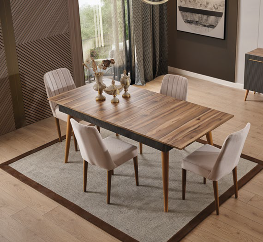 ÇIRAĞAN [WALNUT] DINING ROOM SET