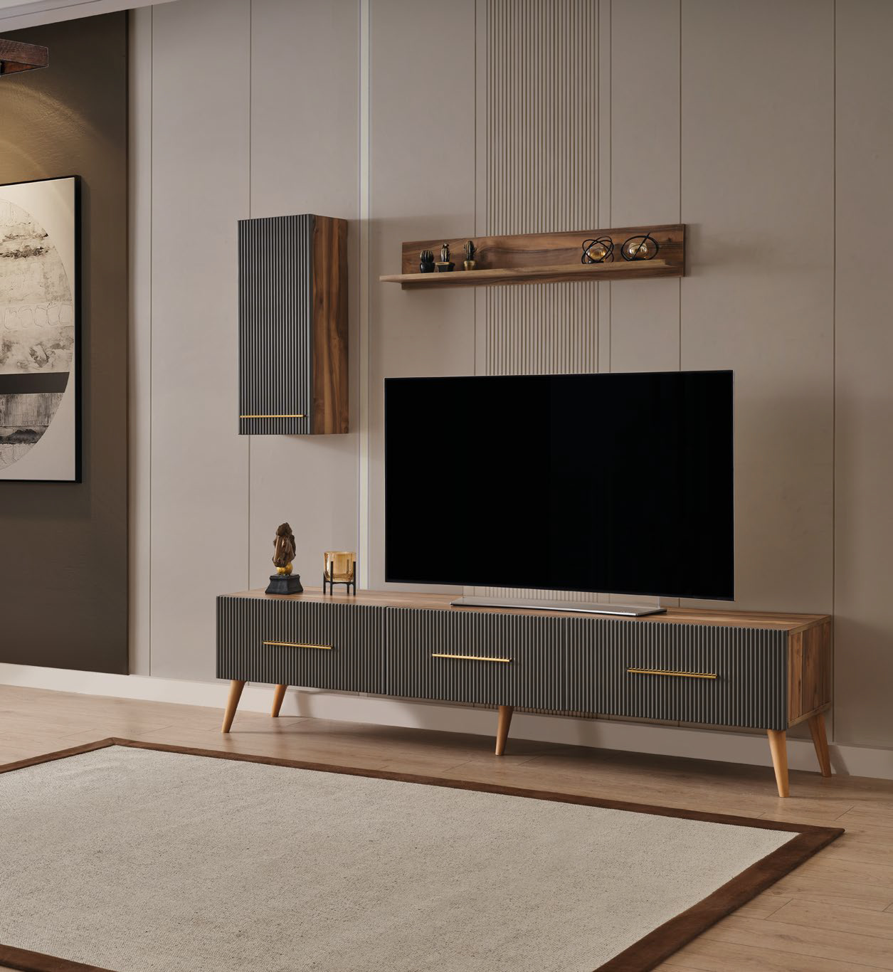 ÇIRAĞAN [WALNUT] DINING ROOM SET