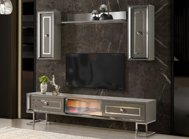 FULYA [ANTRASİT] YEMEK ODASI TAKIMI