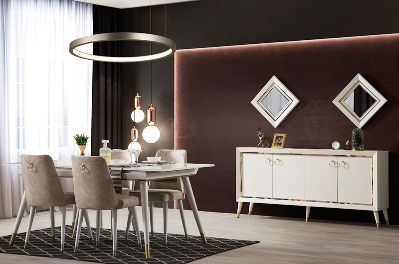 İNCİ YEMEK ODASI TAKIMI