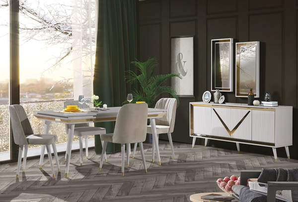 LOFT [BEYAZ] YEMEK ODASI TAKIMI