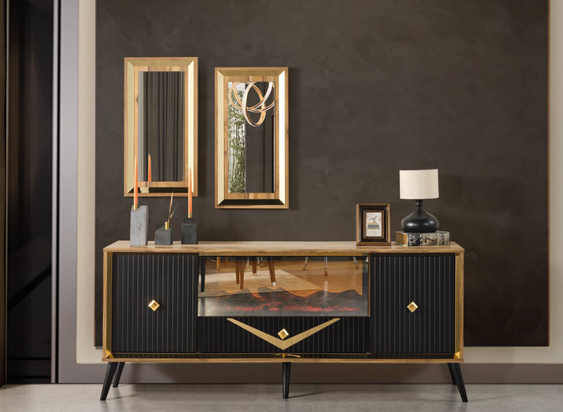 LOFT [CEVİZ] YEMEK ODASI TAKIMI