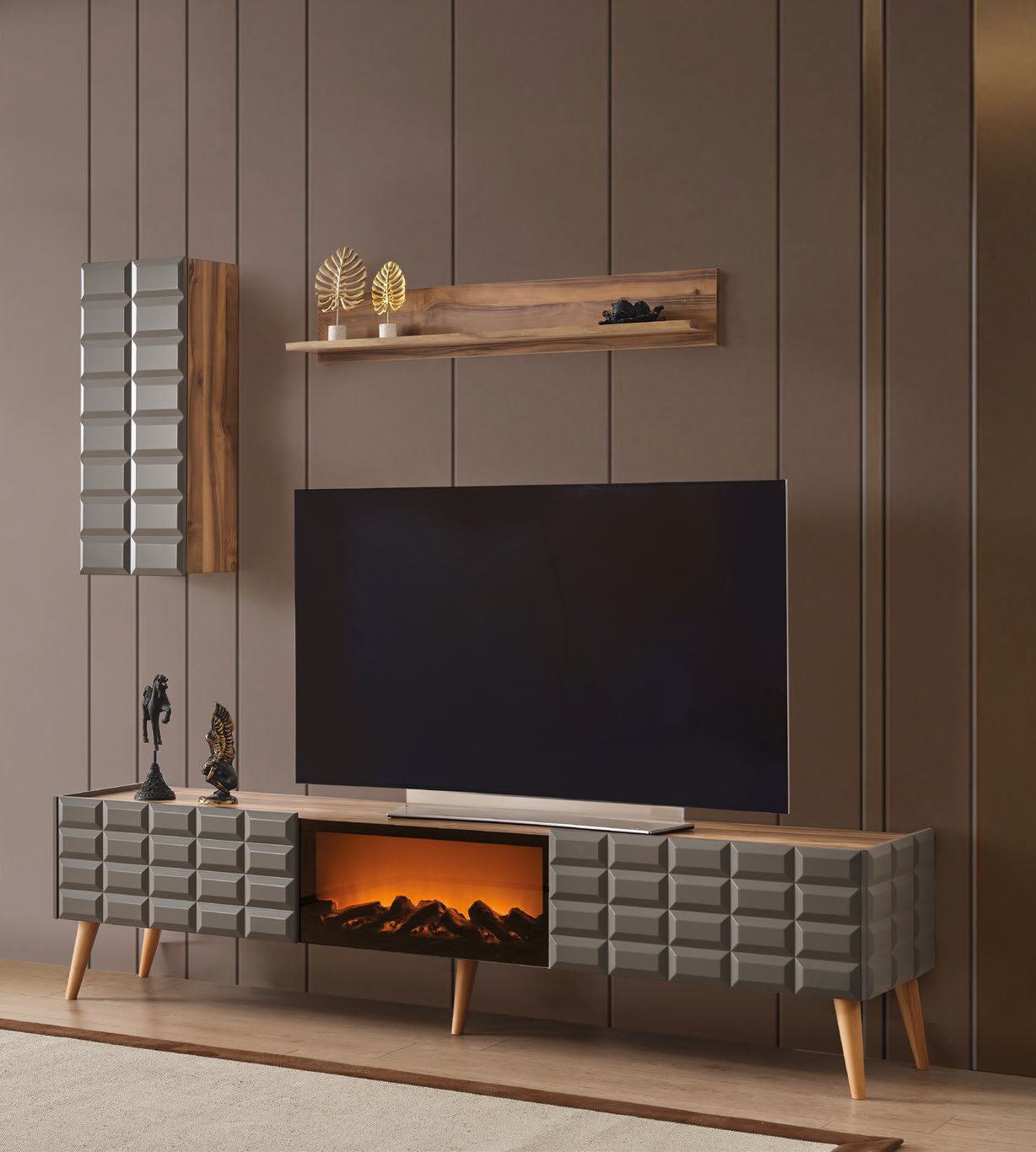 RIVA [WALNUT] DINING ROOM SET