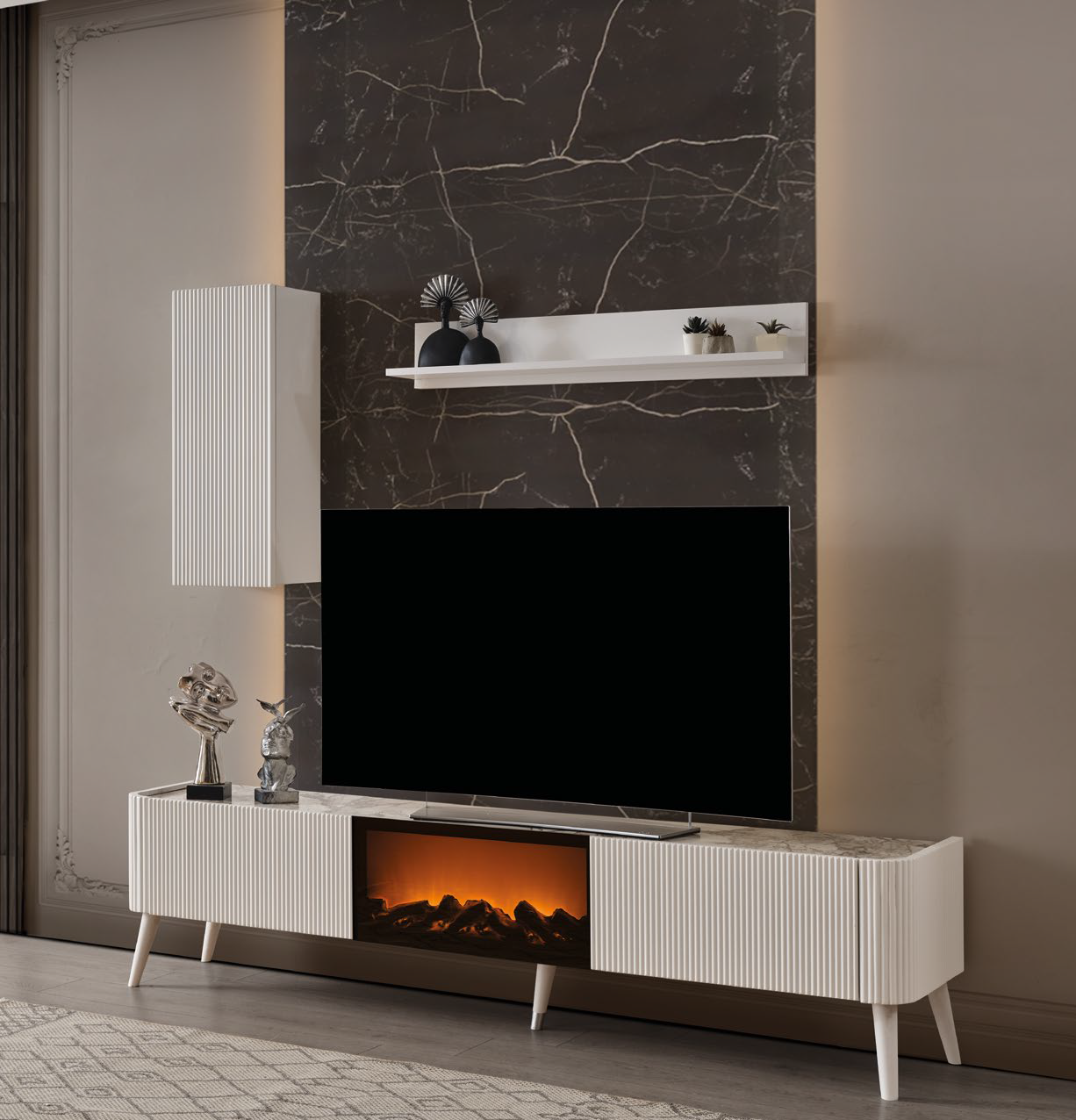 ŞİLE [WHITE] DINING ROOM SET