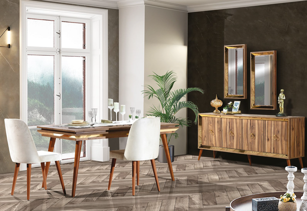 ZEN [CEVİZ] YEMEK ODASI TAKIMI